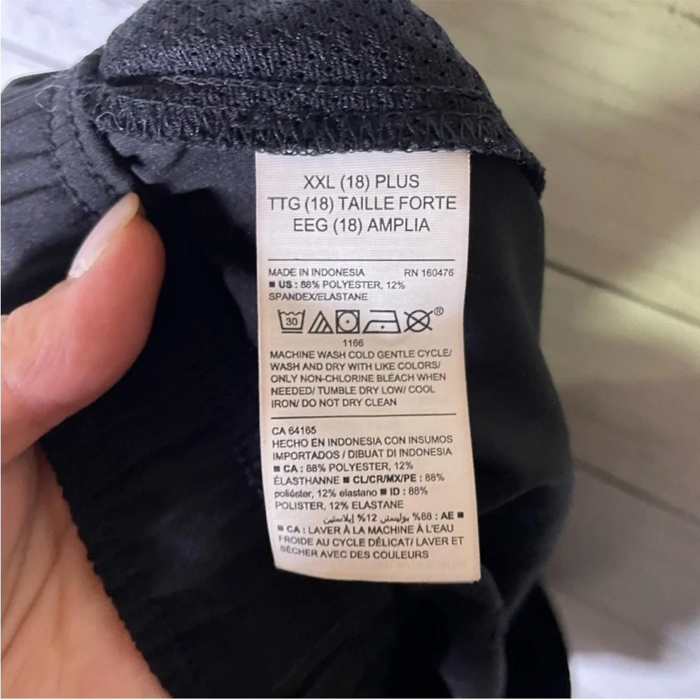 Old Navy Active Girls Black Woven Joggers Plus Size XXL 18 - Picture 4 of 6